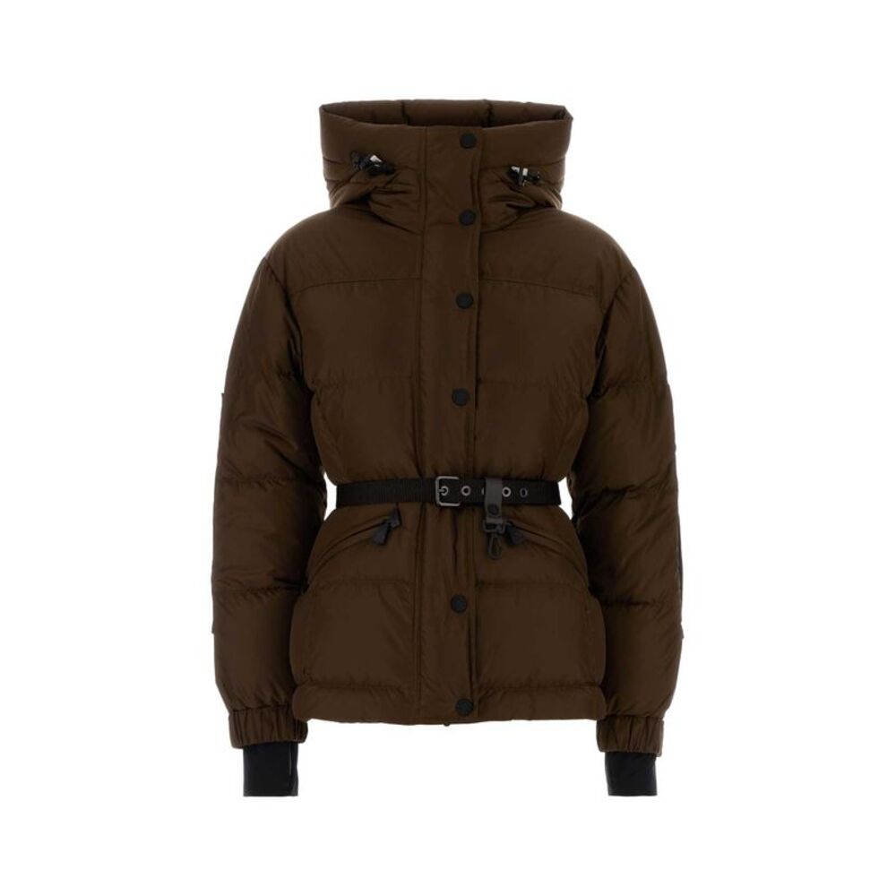 Moncler Grenoble Women Brown Nylon Salastrains Down Jacket